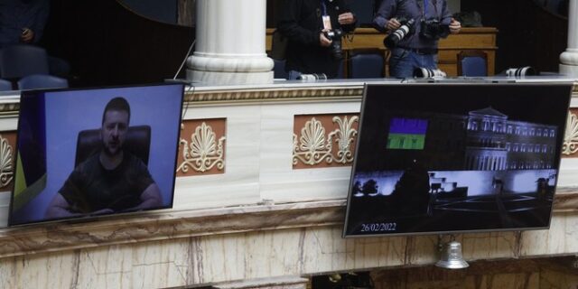 Γεροβασίλη: “Απαράδεκτο το ότι μίλησε μέλος του Τάγματος Αζόφ στη Βουλή”