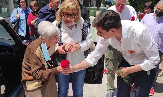 Εκλογές ΣΥΡΙΖΑ: Στην κάλπη 101 ετών αγωνίστρια της Εθνικής Αντίστασης