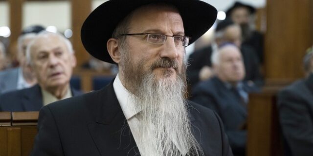 Αρχιραβίνος Ρωσίας για τις δηλώσεις Λαβρόφ: “Να ζητήσει δημόσια συγγνώμη”