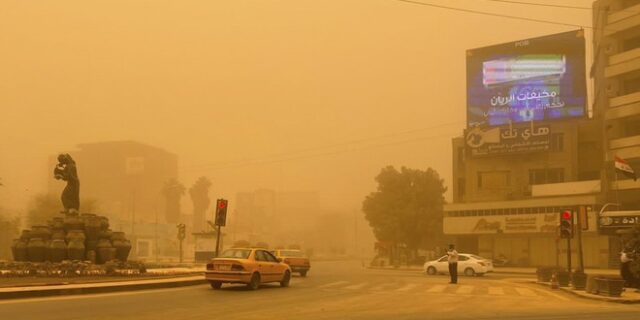 Αμμοθύελα στο Ιράκ: Έγιναν όλα πορτοκαλί – Χιλιάδες άνθρωποι στο νοσοκομείο