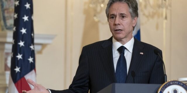 Μπλίνκεν: Έντονη καταδίκη της κατάσχεσης των ελληνικών τάνκερ από το Ιράν