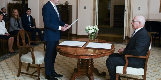 Εκλογές στην Αυστραλία: Ο Άντονι Αλμπανέζι ορκίστηκε πρωθυπουργός