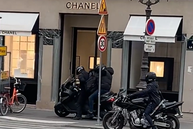 Βίντεο: Ένοπλη ληστεία σε κοσμηματοπωλείο του οίκου Chanel στο Παρίσι