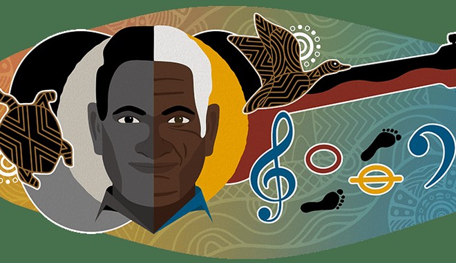 Jimmy Little: Η Google τιμά με doodle τον Αυστραλό Αβορίγινα καλλιτέχνη