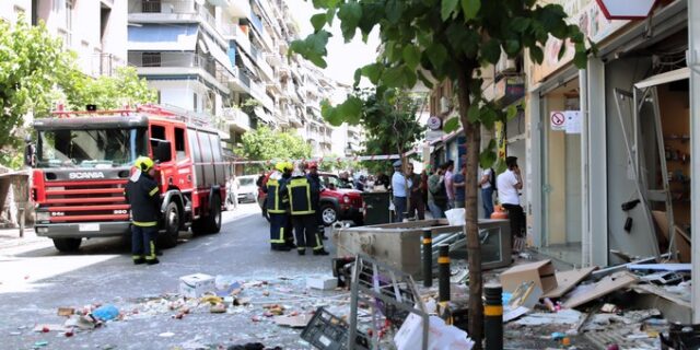 Έκρηξη σε κρεοπωλείο – μίνι μάρκετ στο κέντρο της Αθήνας – Τρεις τραυματίες