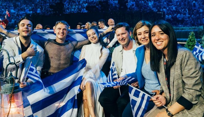 Eurovision 2022: Στην 8η θέση η Ελλάδα με την Αμάντα Γεωργιάδη