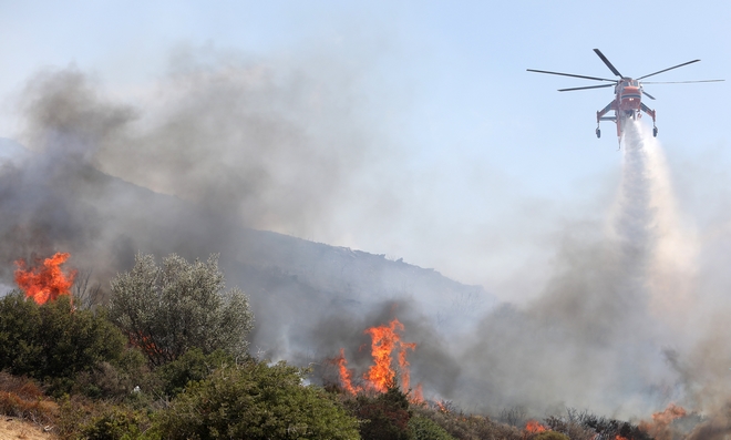 Νέες φωτιές σε Κιλκίς και Κάστρο – Παραμένει η φωτιά στο Λουτράκι