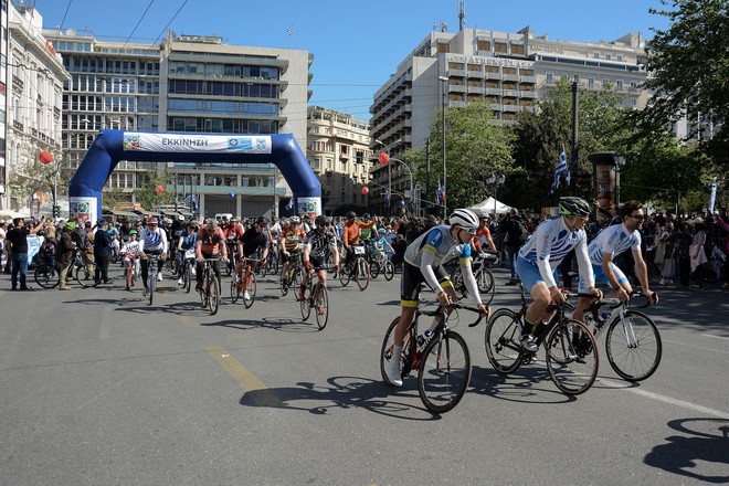 27ος Ποδηλατικός Γύρος: Κυκλοφοριακές ρυθμίσεις στο κέντρο της Αθήνας