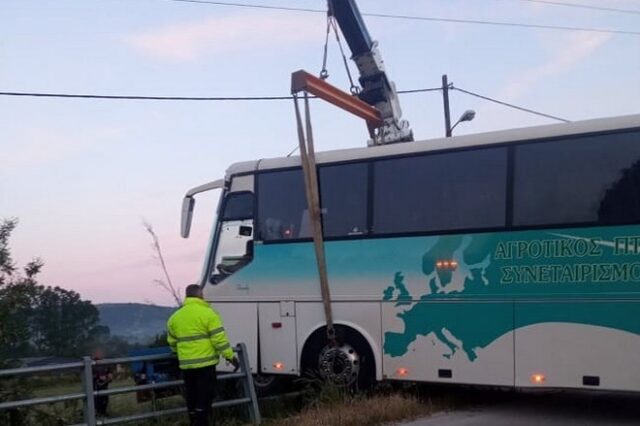Ιωάννινα: Τροχαίο με οδηγό λεωφορείου που λιποθύμησε εν κινήσει
