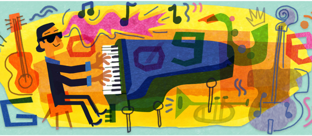 Manfredo Fest: Η Google τιμά με Doodle τα 86 χρόνια από τη γέννηση του τυφλού πιανίστα της τζαζ