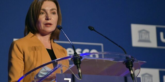 “Η Μολδαβία ανήκει στην Ευρωπαϊκή Ένωση” λέει η πρόεδρος Maia Sandu
