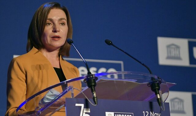 “Η Μολδαβία ανήκει στην Ευρωπαϊκή Ένωση” λέει η πρόεδρος Maia Sandu