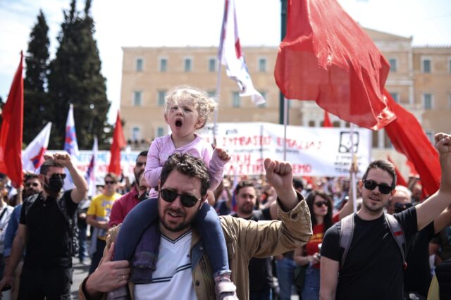 Εργατική Πρωτομαγιά: Μεγαλειώδεις πορείες σε όλη την χώρα