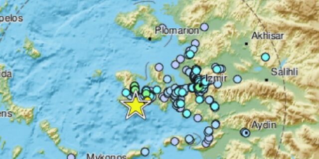 Σεισμός 4,4 Ρίχτερ στη Χίο