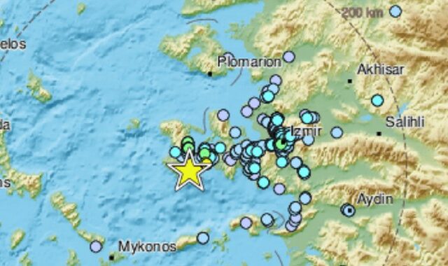 Σεισμός 4,4 Ρίχτερ στη Χίο