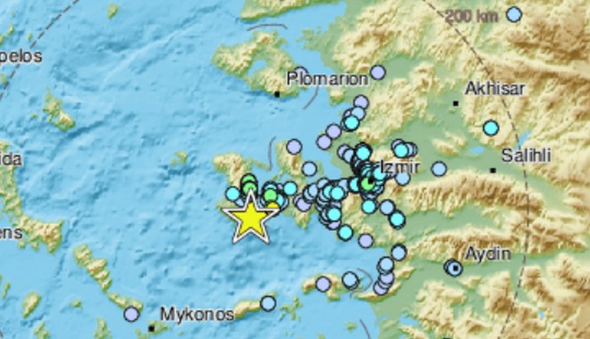 Σεισμός 4,4 Ρίχτερ στη Χίο