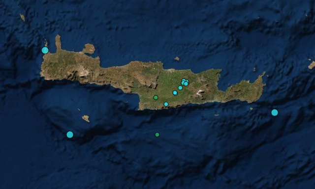 Σεισμός 3,9 Ρίχτερ στην Κρήτη