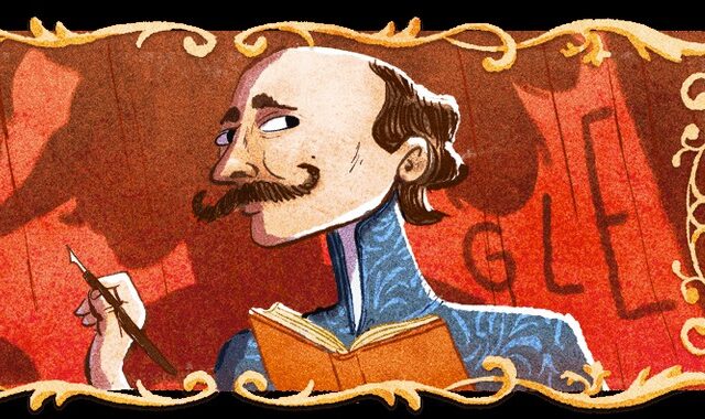 Edmond Rostand: Η Google τιμά με doodle τον Γάλλο ποιητή και δημιουργό του “Cyrano de Bergerac”