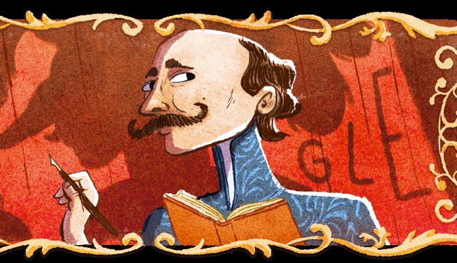 Edmond Rostand: Η Google τιμά με doodle τον Γάλλο ποιητή και δημιουργό του “Cyrano de Bergerac”