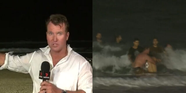 Αυστραλία: Δημοσιογράφος διακόπτει το live για να σώσει παιδί από πνιγμό