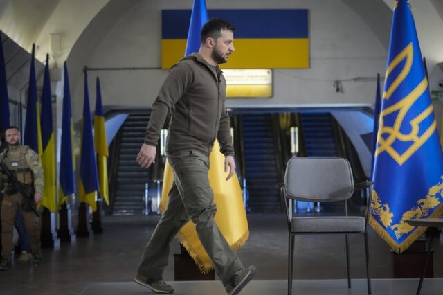 Ο Ζελένσκι θέλει επιστροφή στο status-quo της 23ης Φεβρουαρίου αφήνοντας οριστικά την Κριμαία