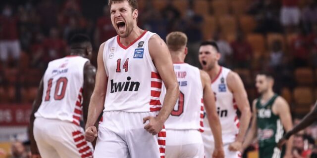Ολυμπιακός – Παναθηναϊκός 74-61: Ερυθρόλευκη επίδειξη δύναμης για το 1-0 στους τελικούς