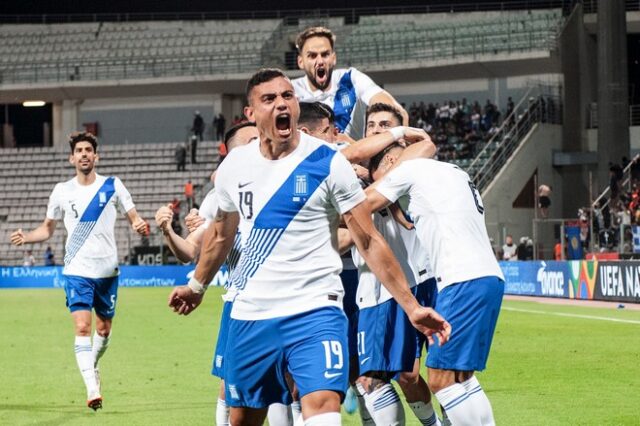 Ελλάδα – Κόσοβο 2-0: Νίκη πρωτιάς στο Nations League με γκολ Γιακουμάκη και “κερασάκι” από Μάνταλο