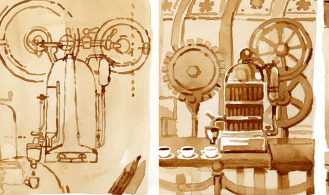 Angelo Moriondo: Η Google τιμά με doodle τον εφευρέτη της μηχανής espresso