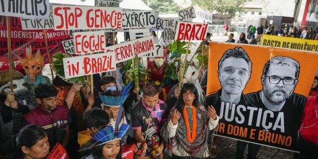 Βραζιλία: Συνελήφθη και τρίτος ύποπτος για τον φόνο των Φίλιπς και Περέιρα