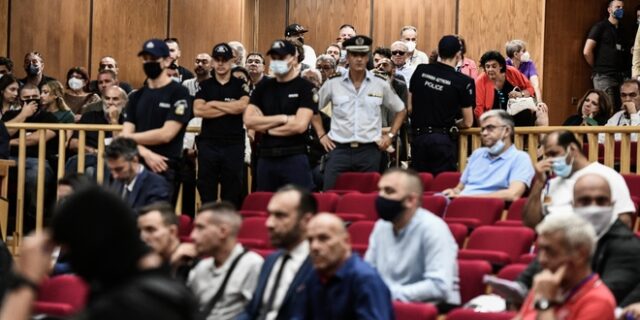 Δίκη Χρυσής Αυγής: Διακοπή για τις 6 Ιουλίου