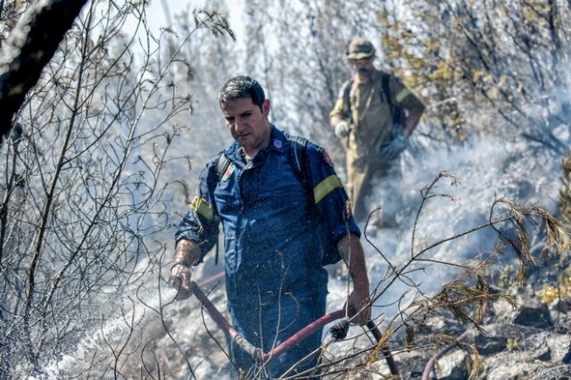 Τις 39 έφτασαν την Κυριακή οι φωτιές σε δασικές εκτάσεις