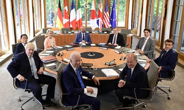 G7 – Σολτς: “Μήνυμα ενότητας που θα συνεχίσει να προκαλεί πονοκέφαλο στον Πούτιν”