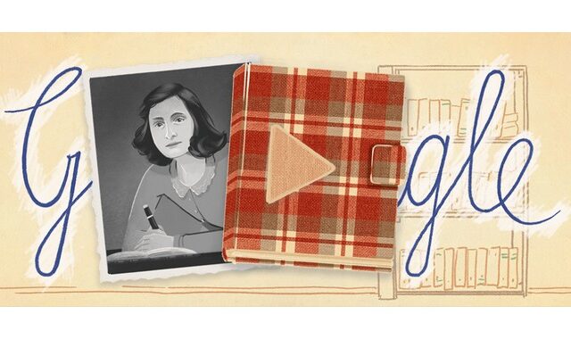 Google Doodle: Τιμά τα 75 χρόνια από την έκδοση του ημερολογίου της Άννας Φρανκ