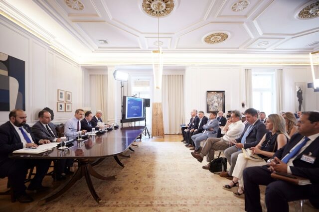 Μητσοτάκης: “Η Πολιτεία μας οφείλει να ενισχύει συνέχεια τα νησιά μας”