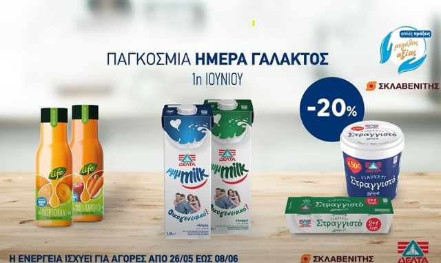 1η Ιουνίου, Παγκόσμια Ημέρα Γάλακτος