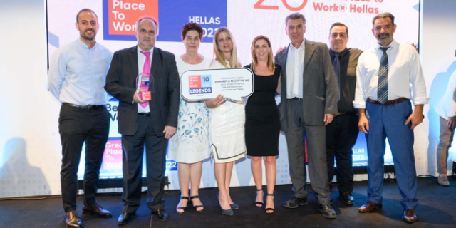 Μασούτης: Διπλό βραβείο στα Great Place to Work™ Hellas