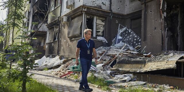Στο πλευρό των Ουκρανών προσφύγων ο Μπεν Στίλερ