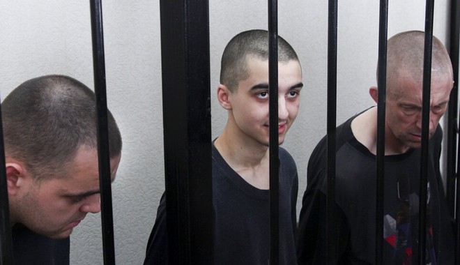 Ουκρανία: Ποιοι είναι οι τρεις ξένοι μαχητές που καταδικάστηκαν σε θάνατο
