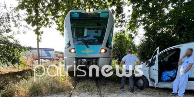 Πύργος: Τρένο του ΟΣΕ συγκρούστηκε με βαν