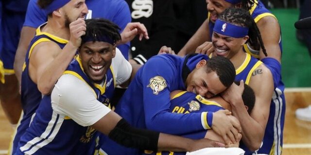 NBA Finals, Σέλτικς – Γουόριορς 90-103: Πρωταθλητές του NBA οι “Πολεμιστές” για 4η φορά σε 7 χρόνια