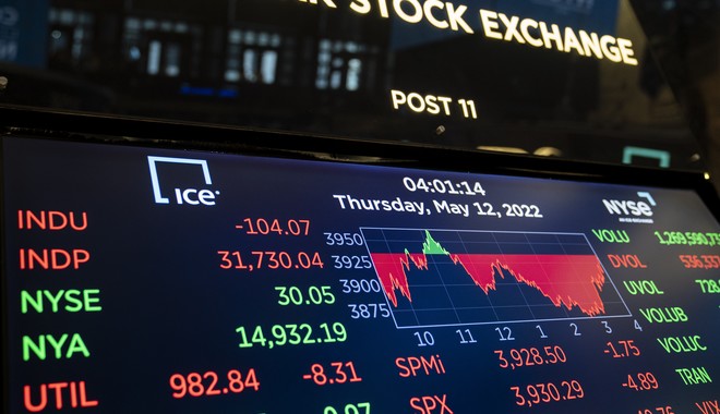 Νέα κατρακύλα στη Wall Street – Ανησυχία για την αύξηση των επιτοκίων