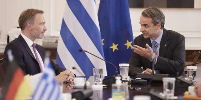 Συνάντηση Μητσοτάκη – Λίντνερ στο Μαξίμου: “Η Ελλάδα θα βγει από τον μηχανισμό ενισχυμένης εποπτείας τον Αύγουστο”