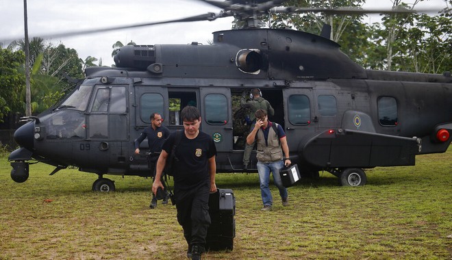 Αμαζονία: Βρέθηκαν προσωπικά αντικείμενα των δύο αγνοουμένων