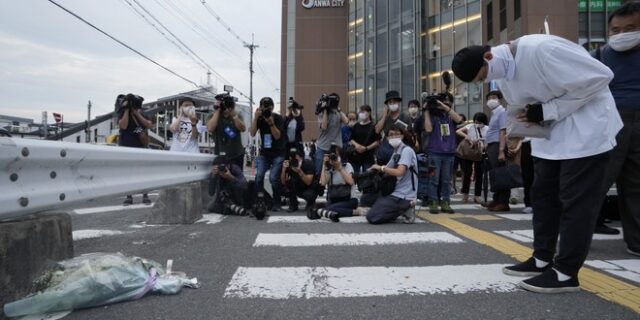 Δολοφονία Σίνζο Άμπε: Παραδέχεται προβλήματα στην ασφάλεια του πρώην πρωθυπουργού η αστυνομία