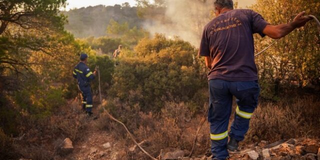 Φωτιές: Πολύ υψηλός κίνδυνος σε αρκετές περιοχές της χώρας