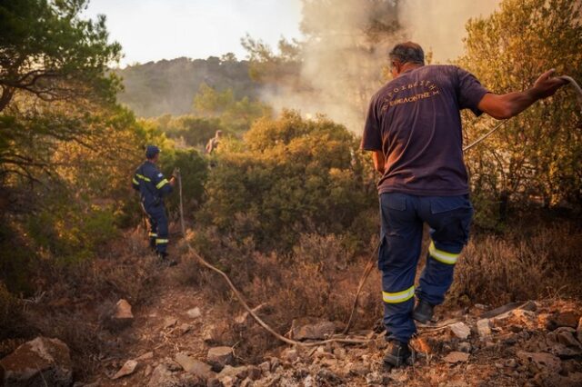 Άμεση οριοθέτηση φωτιάς στο Ωραιόκαστρο Θεσσαλονίκης