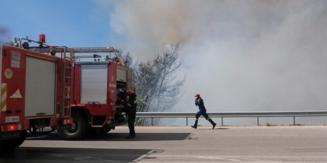 Φωτιά στο Πυθαγόρειο Σάμου