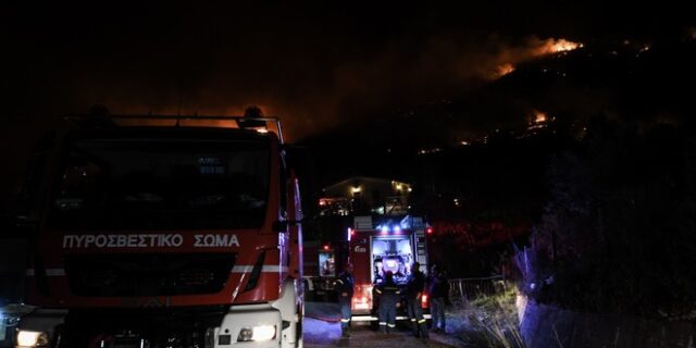 Φωτιές: Βελτιωμένη εικόνα των πύρινων μετώπων σε Ηλεία και Κορινθία