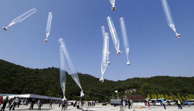 Βόρεια Κορέα: Κατηγορεί το Νότο ότι της στέλνει μπαλόνια με Covid