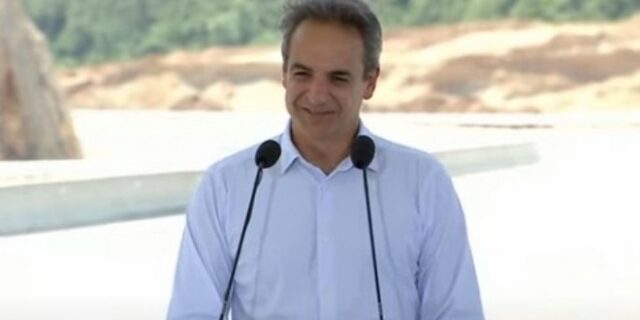 Μητσοτάκης: Μήνυμα για εξάντληση της τετραετίας στην παράδοση της Παράκαμψης Αμφιλοχίας
